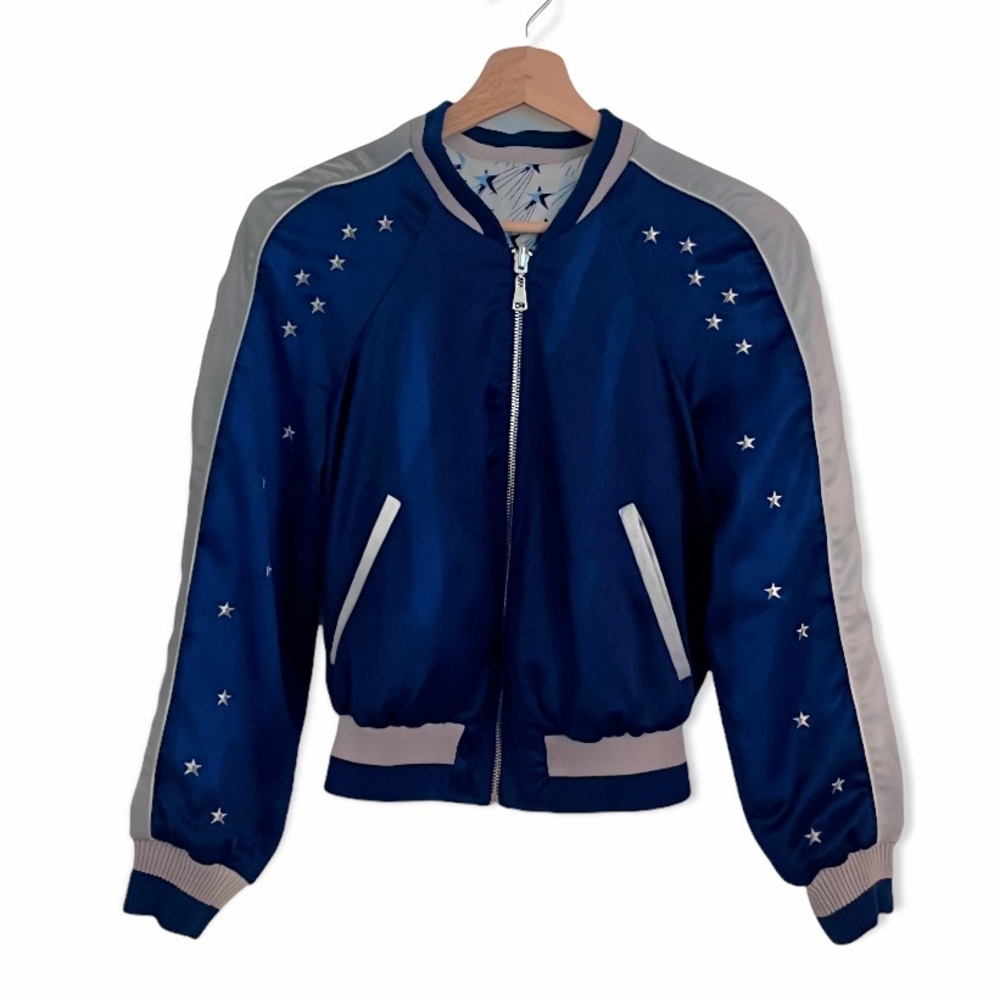 BEBE Bomber Jacket Reversible size XS